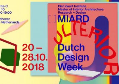 Sound for videos Ulterior – Piet Zwart Institute, MIARD | Dutch Design Week